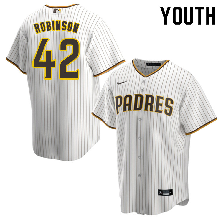 Nike Youth #42 Jackie Robinson San Diego Padres Baseball Jersey Sale-White